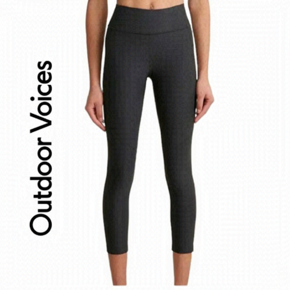 𝅺OUTDOOR Voices Warmup Cropped Leggings - Picture 1 of 7